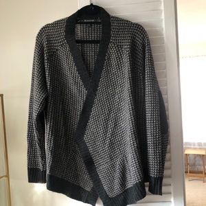 Eileen Fisher fly front cardigan
